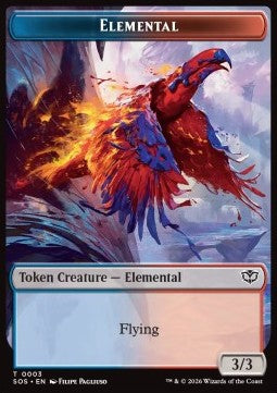 Elemental Token (UR 3/3) // Treasure Token (V.2) Immagine principale del prodotto