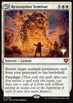 Restoration Seminar Immagine principale del prodotto