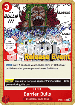 Barrier Bulls (OP15-019) Immagine principale del prodotto