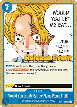 Would You Let Me Eat the Flame-Flame Fruit? (OP15-056) Immagine principale del prodotto