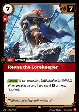 Revna the Lorekeeper Immagine principale del prodotto