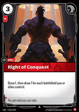 Right of Conquest Immagine principale del prodotto