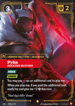 Pyke, Dockside Butcher (V.2 - Showcase) Immagine principale del prodotto