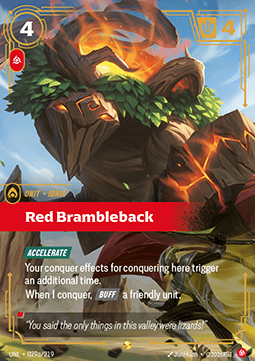 Red Brambleback (V.2 - Showcase) Immagine principale del prodotto
