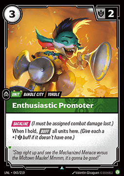 Enthusiastic Promoter Immagine principale del prodotto