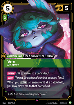 Vex, Mocking (V.1 - Rare) Immagine principale del prodotto