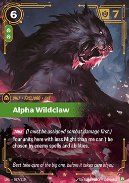 Alpha Wildclaw Immagine principale del prodotto