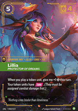 Lillia, Protector of Dreams (V.1 - Epic) Immagine principale del prodotto