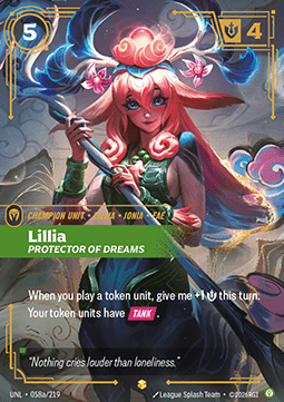 Lillia, Protector of Dreams (V.2 - Showcase) Immagine principale del prodotto