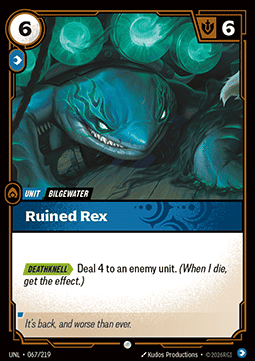 Ruined Rex Immagine principale del prodotto