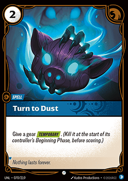 Turn to Dust Immagine principale del prodotto
