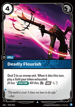 Deadly Flourish Immagine principale del prodotto