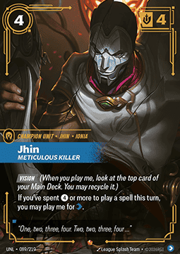 Jhin, Meticulous Killer (V.1 - Epic) Immagine principale del prodotto