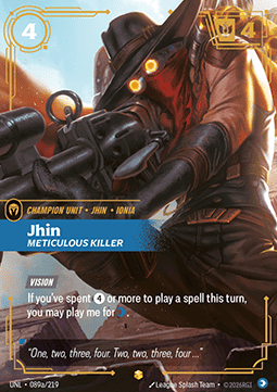 Jhin, Meticulous Killer (V.2 - Showcase) Immagine principale del prodotto