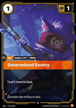 Determined Sentry Immagine principale del prodotto