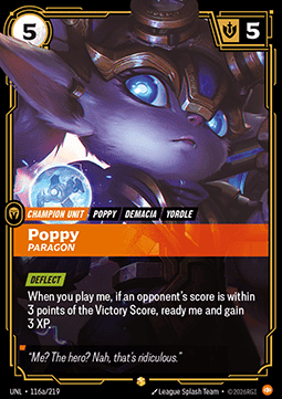 Poppy, Paragon (V.2 - Showcase) Immagine principale del prodotto