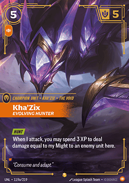 Kha'Zix, Evolving Hunter (V.2 - Showcase) Immagine principale del prodotto