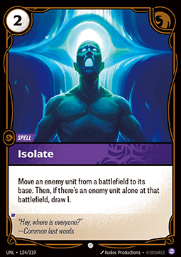 Isolate Immagine principale del prodotto
