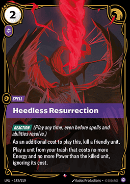 Heedless Resurrection Immagine principale del prodotto