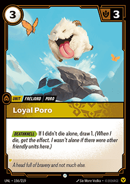 Loyal Poro Immagine principale del prodotto