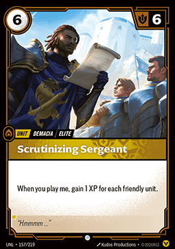 Scrutinizing Sergeant Immagine principale del prodotto