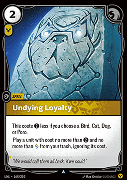 Undying Loyalty Immagine principale del prodotto