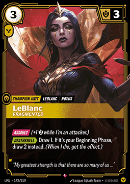 Leblanc, Fragmented (V.1 - Rare) Immagine principale del prodotto