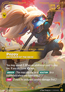 Poppy, Defender of the Meek (V.1 - Epic) Immagine principale del prodotto