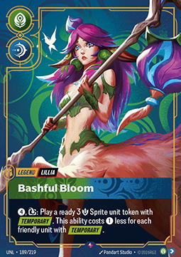 Lillia, Bashful Bloom (V.1 - Rare) Immagine principale del prodotto