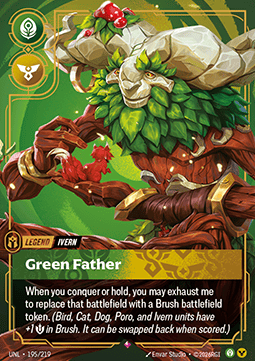 Ivern, Green Father (V.1 - Rare) Immagine principale del prodotto