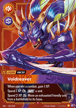 Kha'Zix, Voidreaver (V.1 - Rare) Immagine principale del prodotto