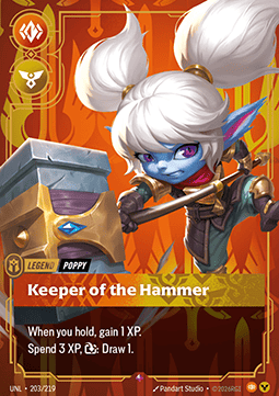 Poppy, Keeper of the Hammer (V.1 - Rare) Immagine principale del prodotto
