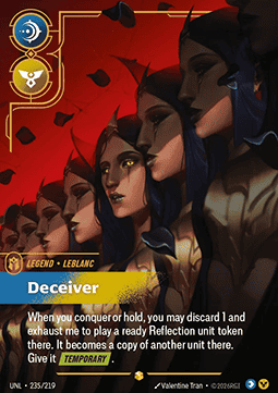 Leblanc, Deceiver (V.2 - Showcase) Immagine principale del prodotto