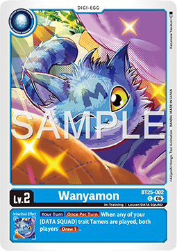 Wanyamon (BT25-002) Immagine principale del prodotto