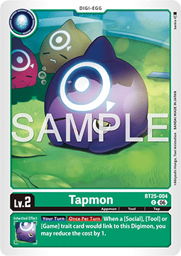 Tapmon (BT25-004) Immagine principale del prodotto