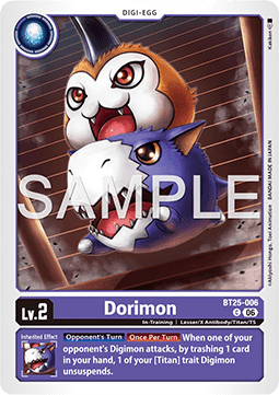 Dorimon (BT25-006) Immagine principale del prodotto