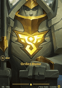 Order Rune (V.2 - Showcase) Immagine principale del prodotto
