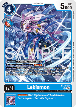 Lekismon (BT25-024) Immagine principale del prodotto
