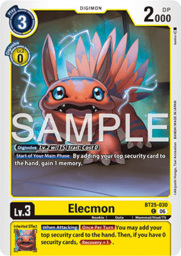 Elecmon (BT25-030) Immagine principale del prodotto