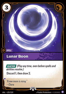 Lunar Boon Immagine principale del prodotto