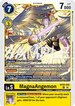 MagnaAngemon (BT25-040) Immagine principale del prodotto