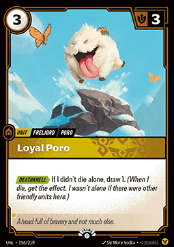 Loyal Poro Immagine principale del prodotto