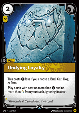 Undying Loyalty Immagine principale del prodotto