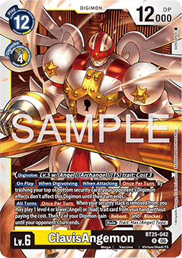 ClavisAngemon (BT25-042) Immagine principale del prodotto