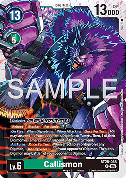 Callismon (BT25-058)