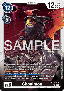 Ghoulmon (BT25-076) Immagine principale del prodotto