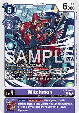 Witchmon (BT25-080) Immagine principale del prodotto