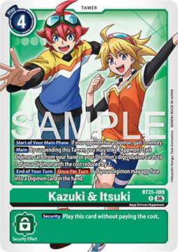 Kazuki & Itsuki (BT25-089) Immagine principale del prodotto