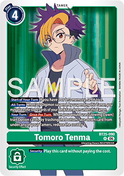 Tomoro Tenma (BT25-090) (V.1)