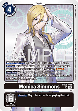 Monica Simmons (BT25-091) (V.1) Immagine principale del prodotto